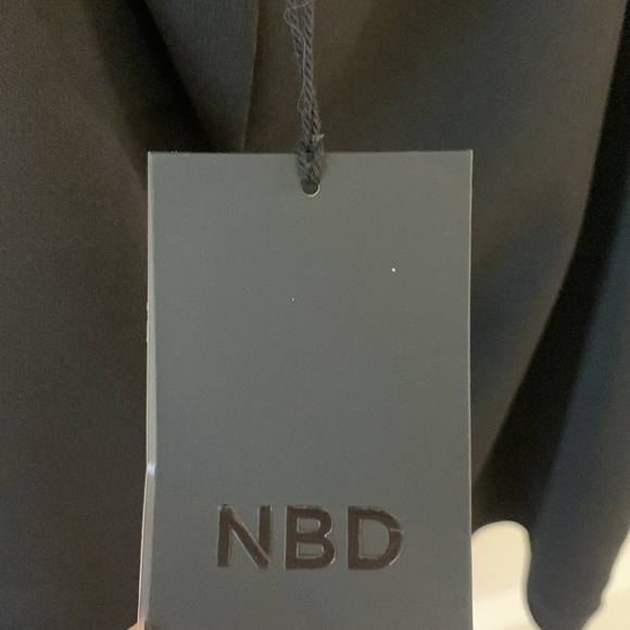 NBD Black Mini Dress - Picture 5 of 5